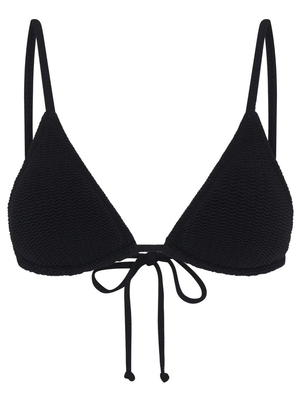 TJ Swim Poppy Triangle Bikini Top Brown Size S Beachy Vacation Travel Summer